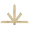Ekena Millwork Kennewick Rough Sawn Timber Gable Bracket, Douglas Fir, 48"W x 32"H x 2"D x 4"F, 16/12 Pitch GBW048X32X0204KEN00RDF - alternate 1